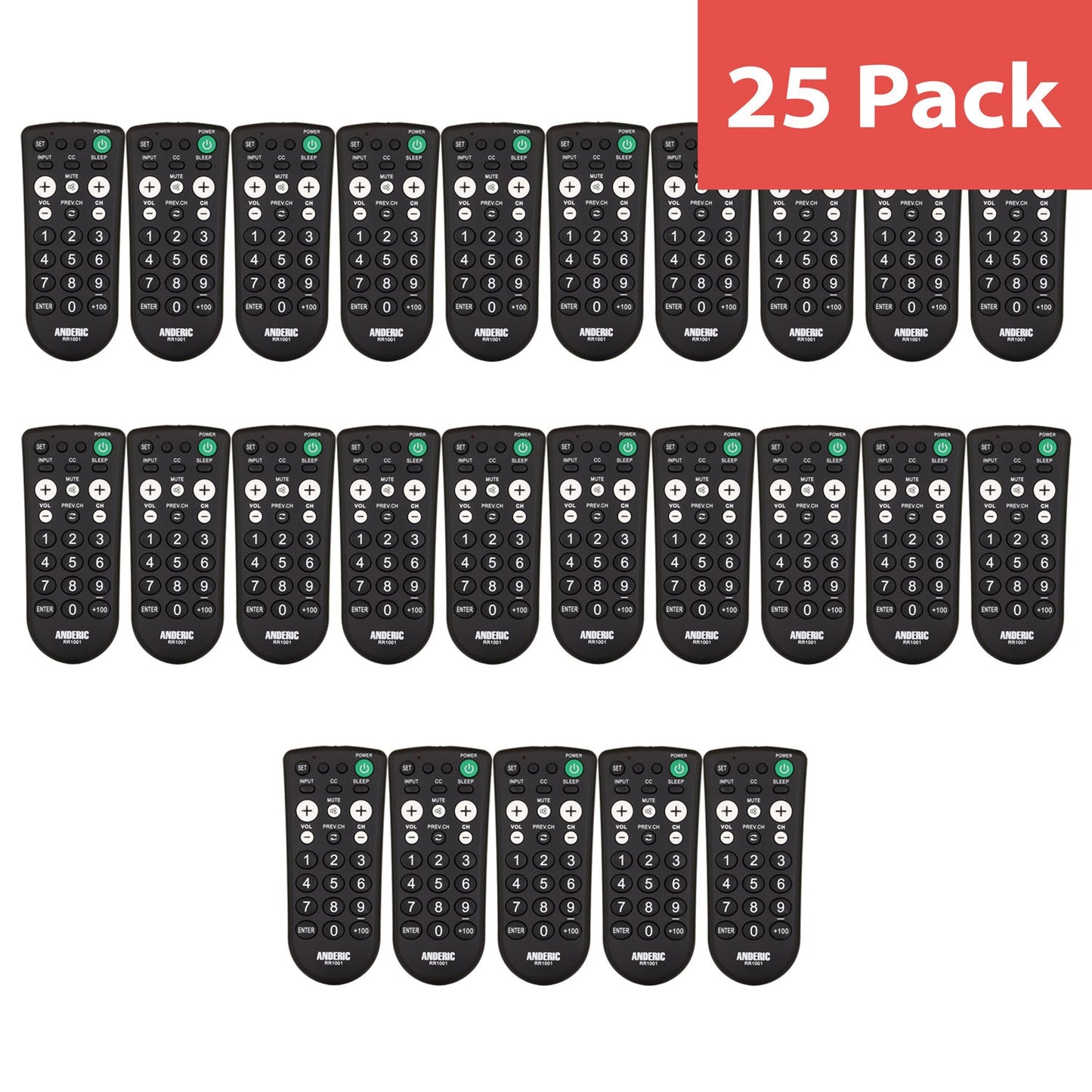 EasyView Large Button TV Remote