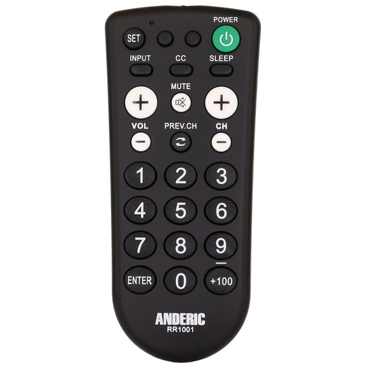 EasyView Large Button TV Remote